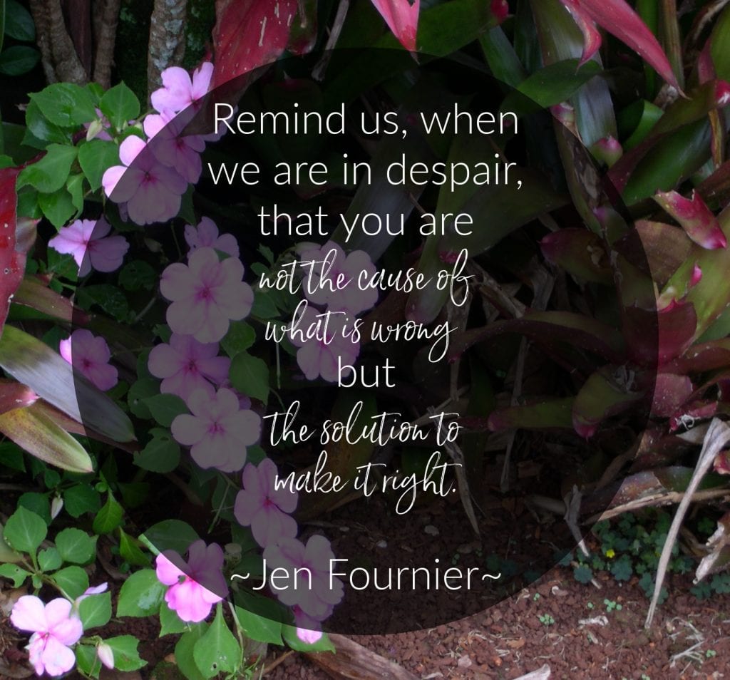 A Prayer for Friends by Jen Fournier